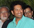 Sachin Tendulkar at the inauguration of SMAAASH