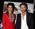 Saif and Deepika at ''Aarakshan'' Promotion Event