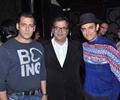 Salman Khan and Aamir Khan at Subhash Ghai birthday bash