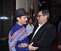 Salman Khan and Aamir Khan at Subhash Ghai birthday bash