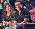 Salman Khan on the sets of Sa Re Ga Ma Lil Champs