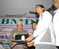 Shabana Azmi and Javed Akhtar distributed Laptops