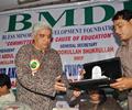 Shabana Azmi and Javed Akhtar distributed Laptops