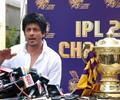 Shahrukh Khan adresses media on KKR’s maiden IPL win