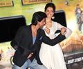 Shahrukh Khan and Deepika At Chennai Express Movie Trailer Launch