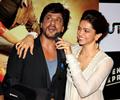 Shahrukh Khan and Deepika At Chennai Express Movie Trailer Launch