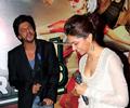 Shahrukh Khan and Deepika At Chennai Express Movie Trailer Launch