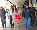 Shilpa Shetty and Freida Pinto Snapped at International Airport