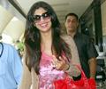 Shilpa Shetty and Freida Pinto Snapped at International Airport