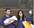 Shilpa Shetty and Raj Kundra with their newborn baby