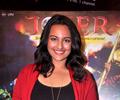 Sonakshi Sinha promotes ''Joker'' with aliens