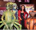 Sonakshi Sinha promotes ''Joker'' with aliens