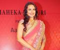 Sonakshi Sinha walks the ramp for Maheka Mirpuri