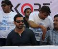 Sonu Sood and John Abraham at Super Bike Rally