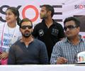 Sonu Sood and John Abraham at Super Bike Rally