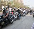 Sonu Sood and John Abraham at Super Bike Rally