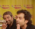 Sunny Deol And Bobby Deol Promote Yamla Pagla Deewana 2 At Radio Mirch