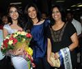 Sushmita Sen recieved winner of Miss Asia pacific 2012