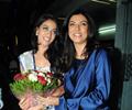 Sushmita Sen recieved winner of Miss Asia pacific 2012