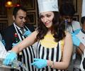 Tamanna Bhatia at Cake Mixing in Taj Banjara Hotel