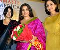 Vidya Balan felicitated by Namaste America