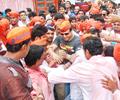 Vivek Oberoi having the time of his life at Ganpati visarjan