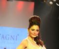 Yuvika and Shibani Ramp Walk at IIJW 2011