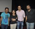 Zoya and Anurag at the Screening of ‘The Artist’