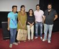 Zoya and Anurag at the Screening of ‘The Artist’