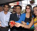 hansika launched amori cell phone shop