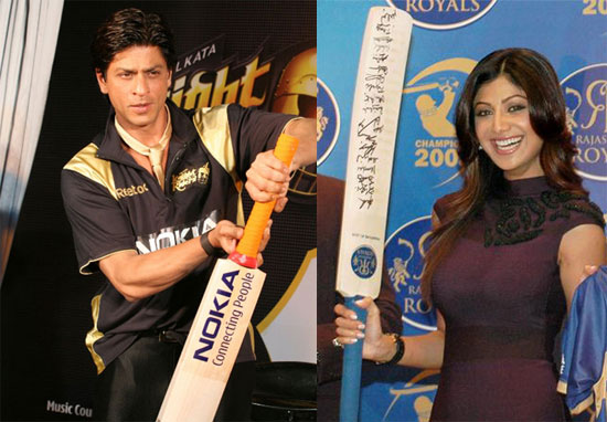 Shilpa Shetty's Team Rajasthan Royals beat Shahrukh Khan's Kolkata Knight Riders