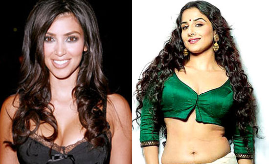 Vidya Balan confused for Kim Kardashian!