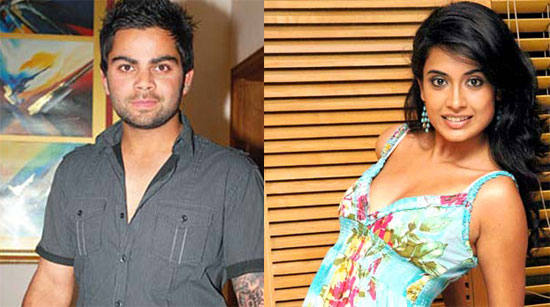 Indian cricketer Virat Kohli and Sarah Jane Dias dating dinner