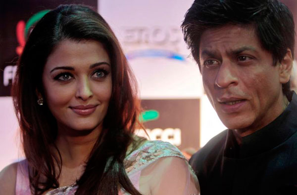 Shahrukh meets Aishwarya Rai's Beti B